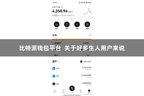 比特派钱包平台  关于好多生人用户来说
